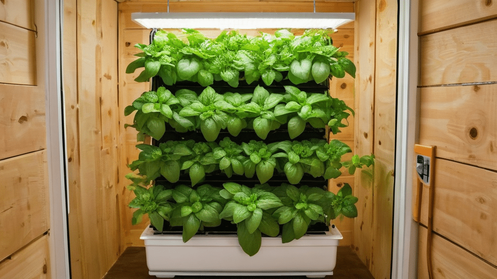 Building a Vertical Hydroponic Garden