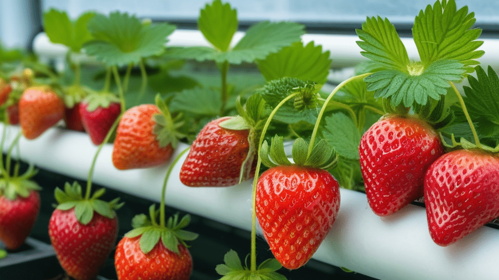 Growing Strawberries in Hydroponic Systems