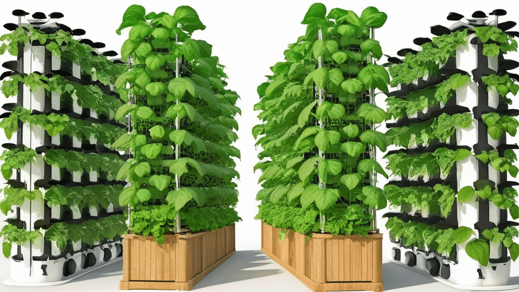 Aeroponic Towers for Home Use