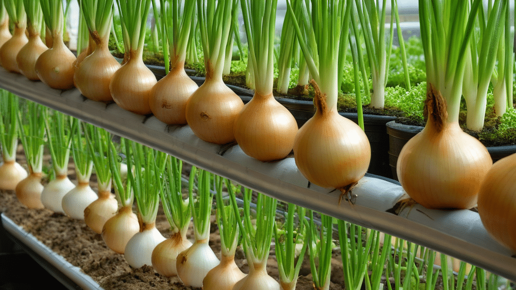 Growing Onions in Hydroponics