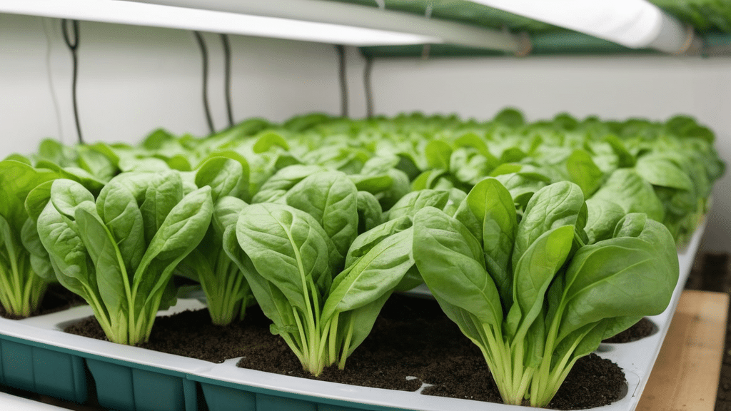 Growing Spinach in Hydroponic Systems