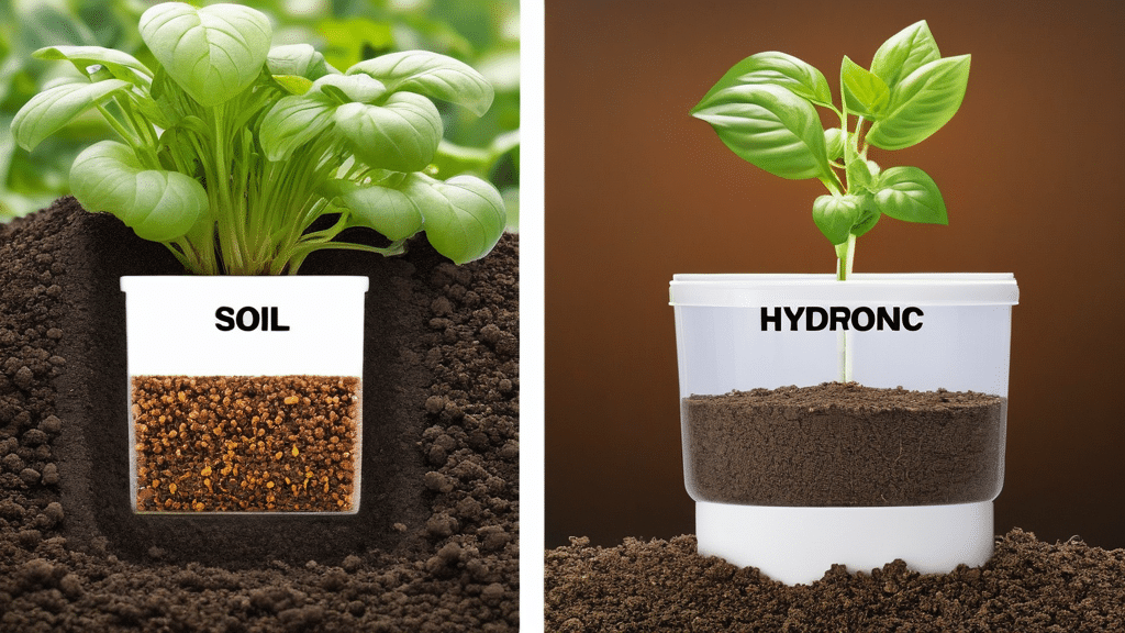 Comparing Soil vs Hydroponic Systems